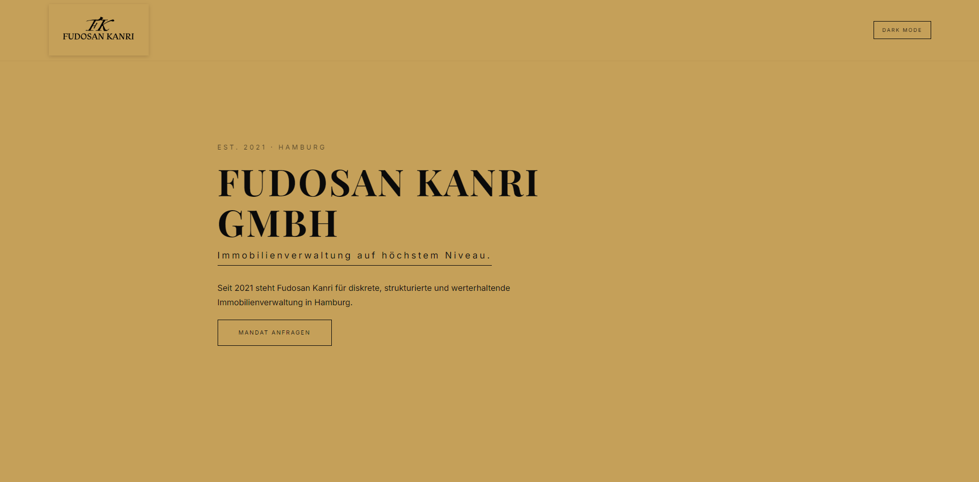 Fudosan Kanri Desktop Ansicht